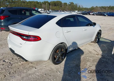 2016 Dodge Dart Gt z USA, uszkodzony, nr VIN 1C3CDFEB9GD538766